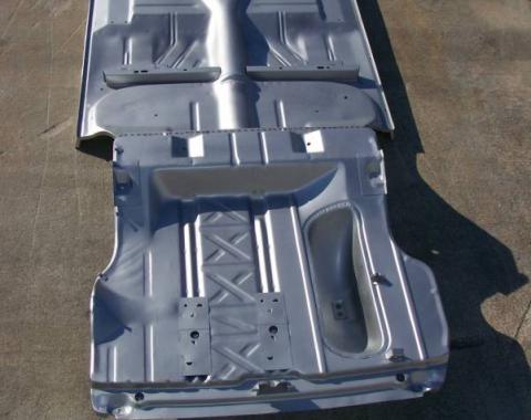 1956-57 Chevy 4-Door Hardtop Fully Welded Floor With Braces And Trunk Floor