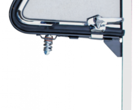Key Parts '51-'54 Vent Window Assembly, Chrome, Passenger's Side 0846-254