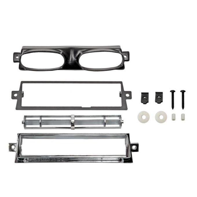 Vintage Air 1967-68 Camaro/Firebird Center Louver Assembly with Dual Hose Adapter 493068