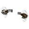AMD Tailgate Hinges, Chrome, Pair, 47-53 Chevy GMC Pickup X927-4047-1CP