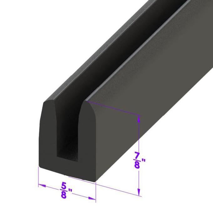 Metro Moulded Parts 1936-1948 Chevrolet / Pontiac / Cadillac / Oldsmobile / Buick Windshield and Rear Window Channel. Used with 1/4" Glass LP 105