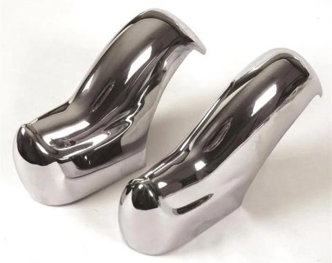Golden Star 1955 Chevy Front Bumper Guard Set Pair BU13-55GF