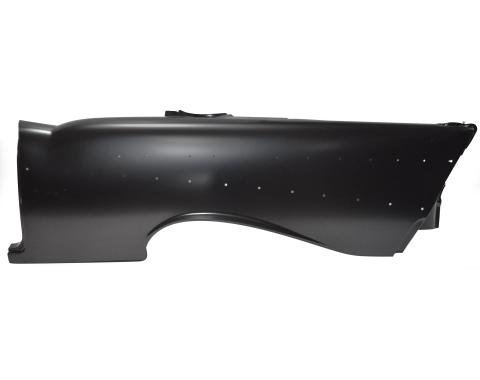 Golden Star 1957 Chevy 2 Door Hardtop Quarter Panel With Bel Air Trim Holes Left Hand QP13-57LOE
