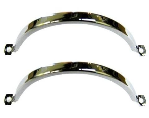 Golden Star 1955 Chevy Tail Light Lens Mounting Strap Pair TP13-55MS