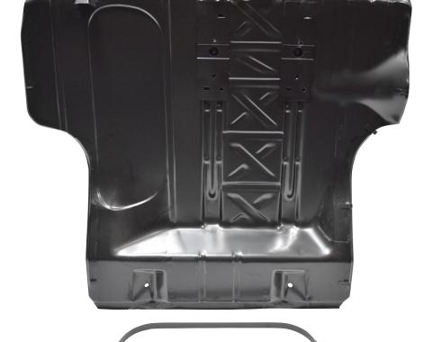 Golden Star 1955-1957 Chevy Hardtop/Sedan/Convertible Trunk Floor Complete Tubbed Without Spare Tire Well TF13-555