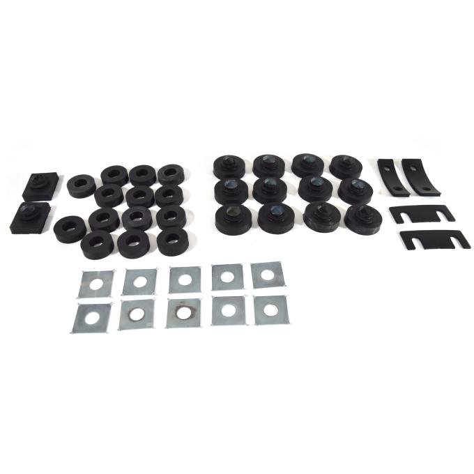 Golden Star 1955-1957 Chevy Sedan / Station Wagon Rubber Body Mount Set BB13-55