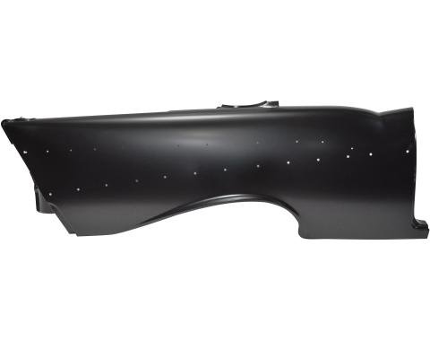 Golden Star 1957 Chevy 2 Door Hardtop Quarter Panel With Bel Air Trim Holes Right Hand QP13-57ROE
