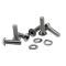 Golden Star 1955-1957 Chevy 2 & 4 DOOR STATION WAGON HINGE (POLISHED ALUMINUM) PAIR TG13-55HPA