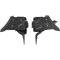 Golden Star 1955-1957 Chevy Convertible Trunk Lid Hinge Pair TL13-551H
