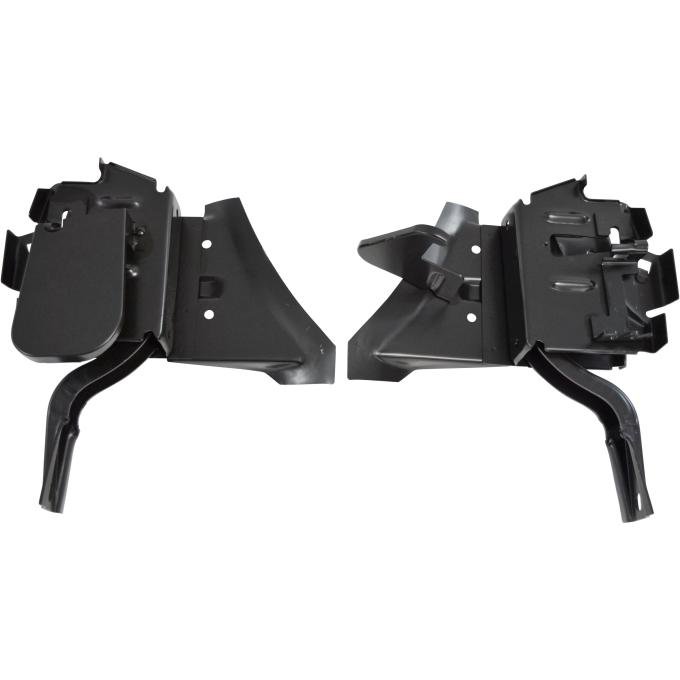 Golden Star 1955-1957 Chevy Convertible Trunk Lid Hinge Pair TL13-551H