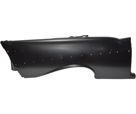 Golden Star 1957 Chevy 2 Door Hardtop Quarter Panel With Bel Air Trim Holes Right Hand QP13-57ROE