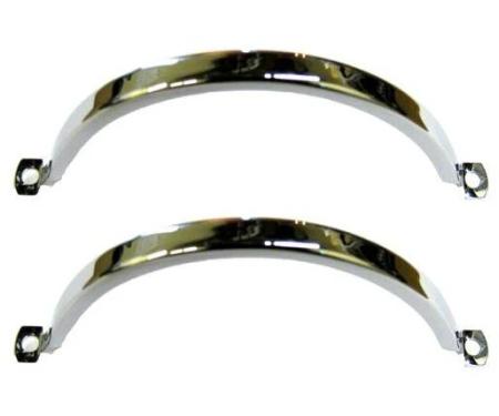 Golden Star 1955 Chevy Tail Light Lens Mounting Strap Pair TP13-55MS