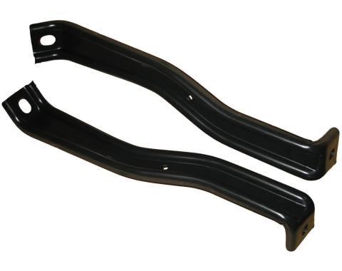 Golden Star 1957 Chevy Rear Bumper To Frame Outer Bracket Pair BU13-572B