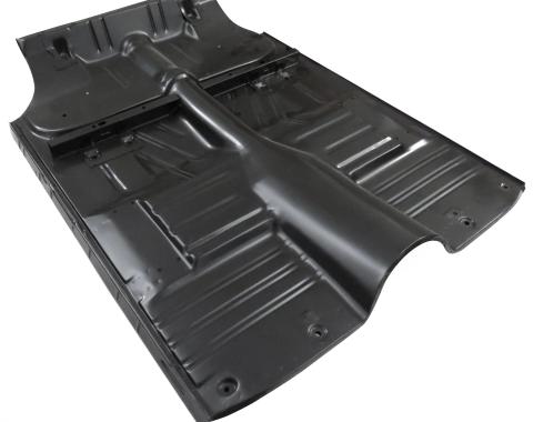 Golden Star 1955-1957 Chevy 2 Door Hardtop Complete Floor Pan With Braces FP13-55