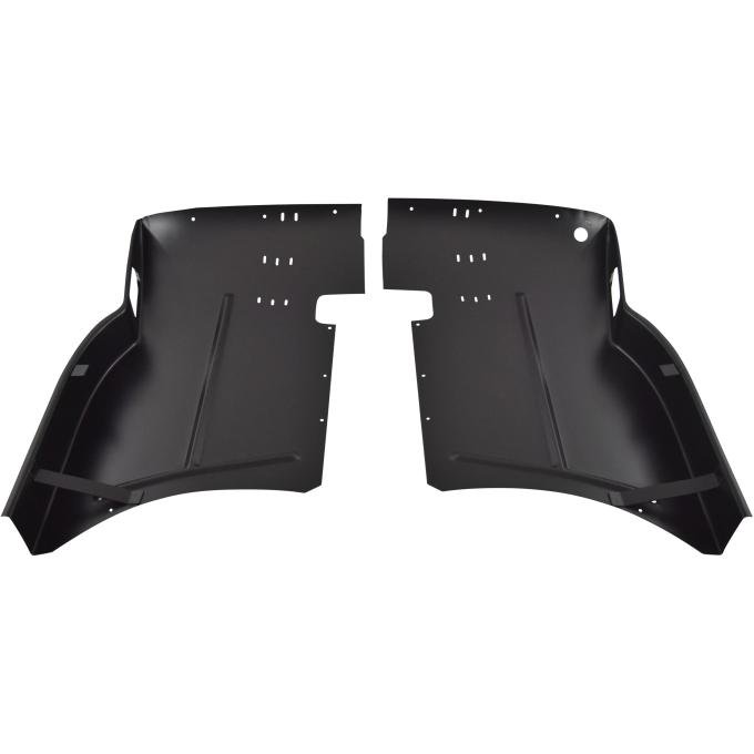 Golden Star 1955-1957 Chevy Hardtop Rear Seat Arm Rest Structure Pair QP13-55ARL/R