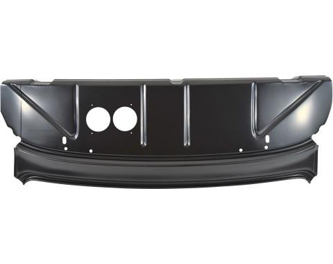 Golden Star 1955-1957 Chevy Sedan Deck Filler Panel with Package Tray DF13-552