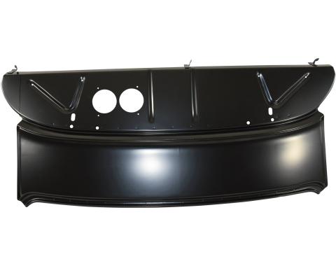 Golden Star 1955-1957 Chevy Hardtop Deck Filler Panel with Package Tray DF13-55