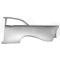 Golden Star 1957 Chevy 2 Door Sedan Quarter Panel With Window Frame Skin No Trim Holes Left Hand QP13-572LOE