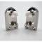 Golden Star 1955-1957 Chevy Door Jamb Striker Set (Polished Stainless) DO13-55ST