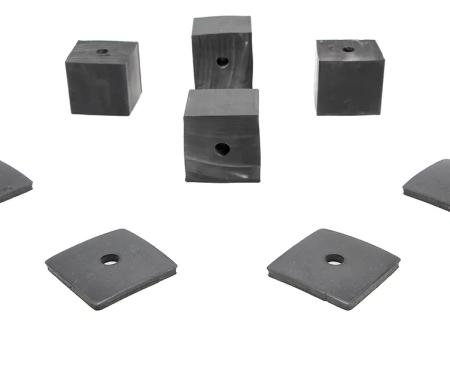 Montco Inc / Repops Cab and Bed to Frame Mount Kit, 6-Pieces, 47-53 Chevy GMC Pickup Truck R-CT287