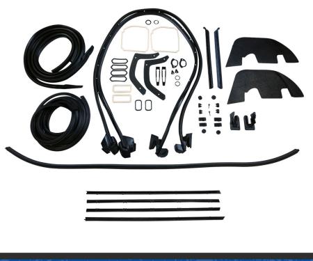 SoffSeal Complete Weatherstrip Kit for 1965 Chevrolet Impala, Fits 2-Door Hard Tops SS-KIT213