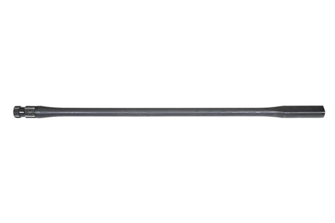 Classic Performance Max Clearance Steering Shaft for OEM & Aftermarket Columns 58-64 Chevy Full Size, Black Zinc 55020-B