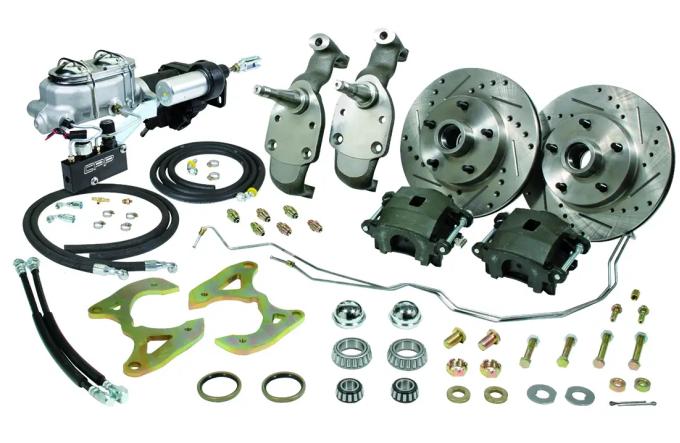 Classic Performance Complete Front Disc and HydraStop Kit with 2" Drop Spindles 5557CBKD-HS