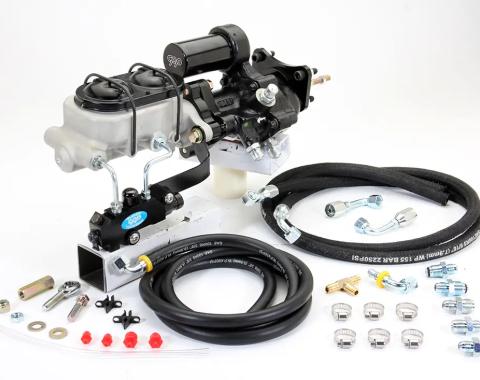 Classic Performance Street Beast Complete HydraStop Kit, Clocked 90° , Side Mounted Valve, 1955-64 Chevy Full Size 5564HBK-SB90-S