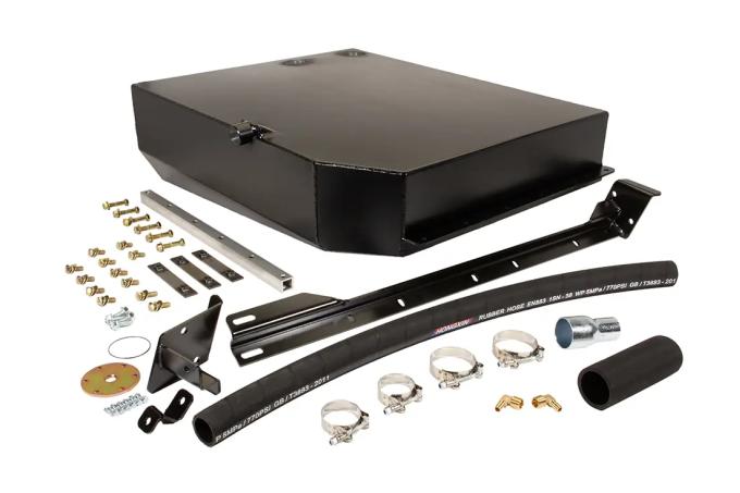 Classic Performance 25 Gal Black Carbureted & Fuel Injection Ready Aluminum Fuel Tank for 1955-57 Fullsize 5557AGT-25HB