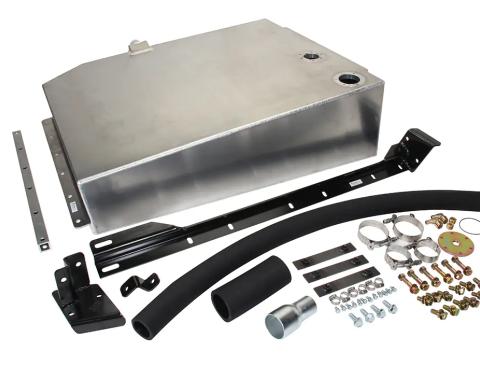 Classic Performance 25 Gal Carbureted & Fuel Injection Ready Aluminum Fuel Tank, 1955-57 Chevy Full Size 5557AGT-25H