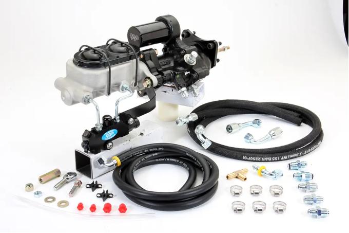 Classic Performance Street Beast Complete HydraStop Kit, Clocked 90° , Side Mounted Valve, 1955-64 Chevy Full Size 5564HBK-SB90-S