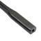Classic Performance Max Clearance Steering Shaft for OEM & Aftermarket Columns 58-64 Chevy Full Size, Black Zinc 55020-B