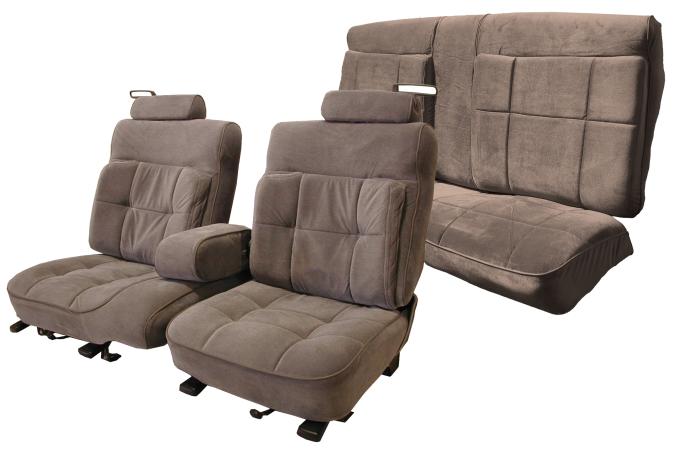 Acme Auto Front 55/45 Split Seat with Luxury Lumbar Cushion and Rear Bench Seat Upholstery U209S