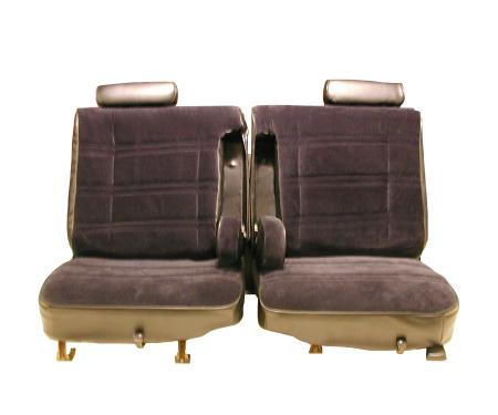 Acme Auto Front 50/50 Split Bench with Dual Arm Rest and Rear Bench Seat Upholstery U2005S