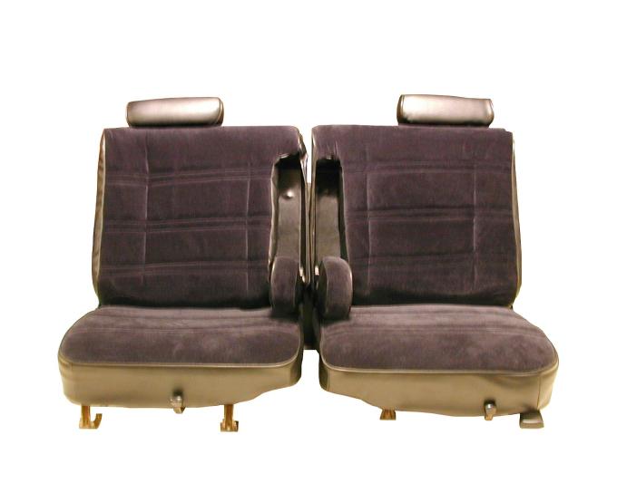 Acme Auto Front 50/50 Split Bench with Dual Arm Rest and Rear Bench Seat Upholstery U2005S