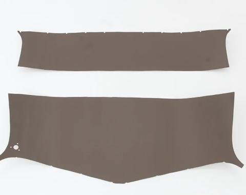 Montco Inc / Repops Interior Headliner Kit, Brown, 2pc, 50-53 Chevy GMC Pickup Truck R-CT171