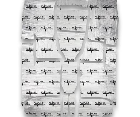 Flatline Barriers 1955-57 Chevrolet 2 door hardtop & sedan Floor Insuation and Sound Deadener Kit TABB5002