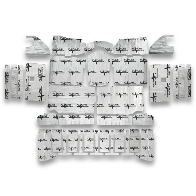 Flatline Barriers 67-72 GM C/K 10-30 Series Low Tunnel Truck Full Interior Sound Dampening Kit TABT4012