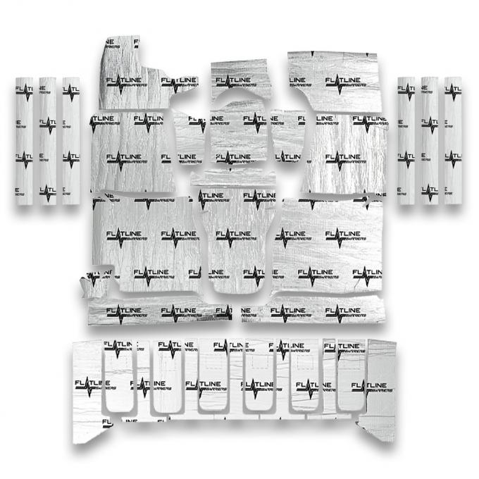 Flatline Barriers 1963-66 GM Truck High Tunnel Full Insulation and Sound Dampening Kit TABT4028