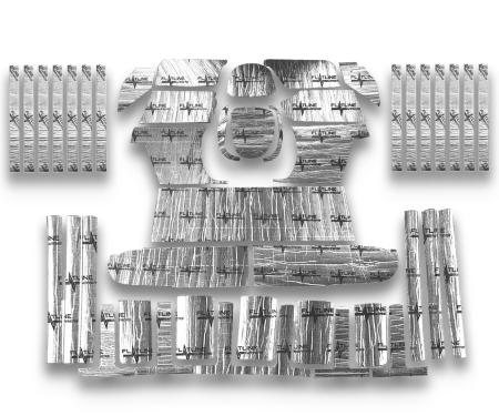 Flatline Barriers 1955-59 GM Truck High Tunnel Full Insulation and Sound Dampening Kit TABT4039