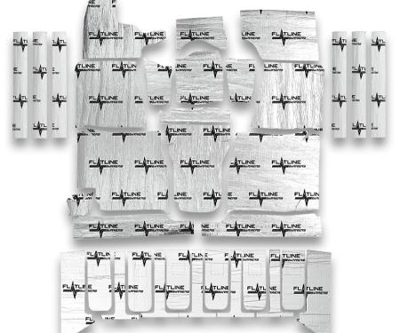 Flatline Barriers 1963-66 GM Truck High Tunnel Full Insulation and Sound Dampening Kit TABT4028