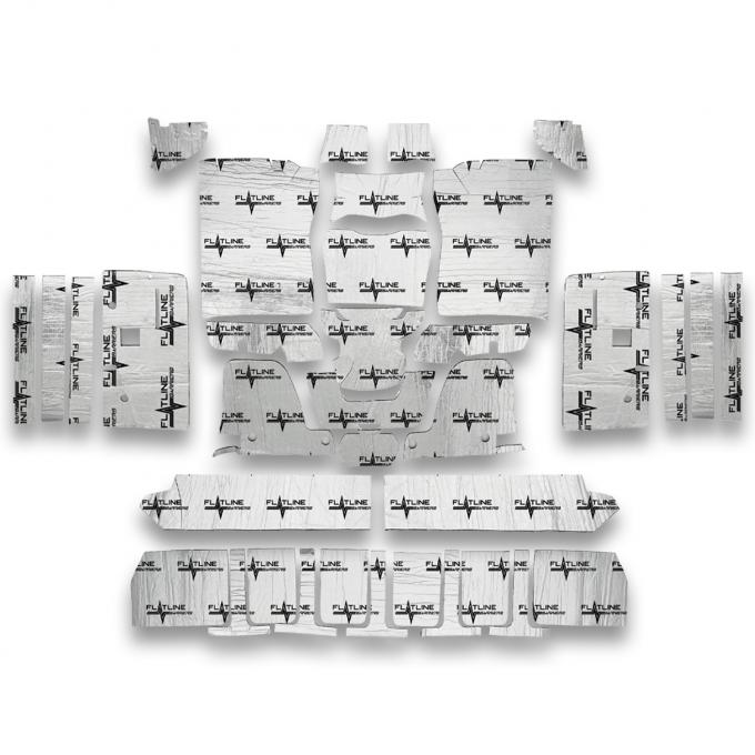 Flatline Barriers 81-87 Standard Cab GM C/K 10-30 Low Tunnel Full Interior Sound Dampening Kit TABT4003