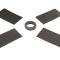 Montco Inc / Repops Gas Tank Mount Gasket Kit, 49-59 Chevy GMC Pickup Truck R-CT546