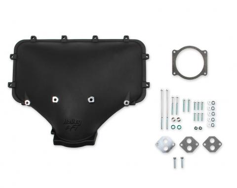 Holley EFI HI-RAM 95MM Cast Side Mount Plenum Top 300-304BK
