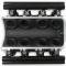 Holley EFI Holley Ultra Lo-Ram Manifold Base and Fuel Rails Dual Fuel Injector GM LS3/L93 300-673BK