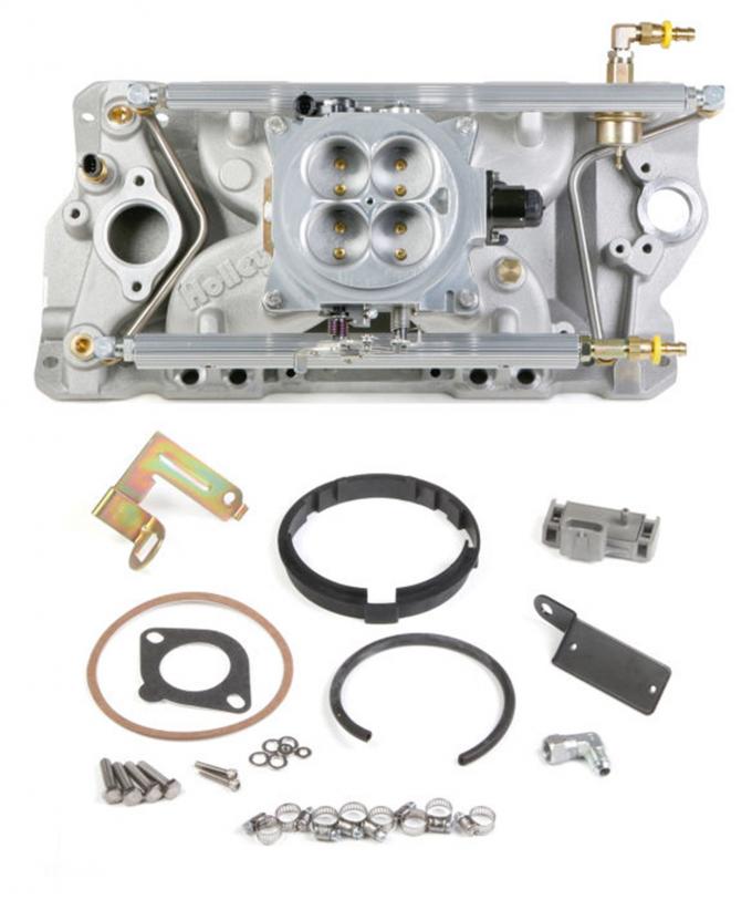 Holley EFI Small Block Chevy Multi-Port Power Pack Kit for Early/Late Heads 550-700