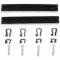 Holley EFI Holley Ultra Lo-Ram Manifold Base and Fuel Rails Dual Fuel Injector GM LS3/L93 300-673BK