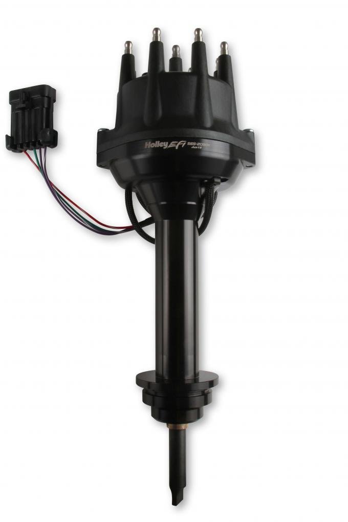 Holley EFI Dual Sync Mopar 383-400 Distributor, Black 565-209BK