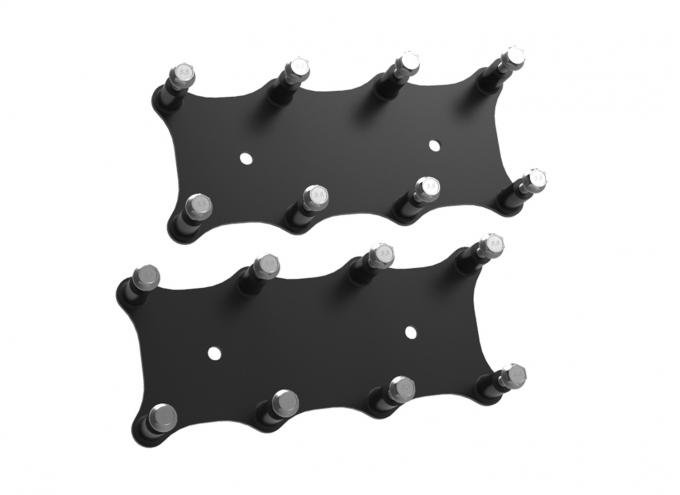 Holley EFI Igntion Coil Remote Relocation Bracket, Black Finish, Pair 561-130