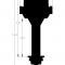 Holley EFI Dual Sync Mopar 383-400 Distributor, Black 565-209BK